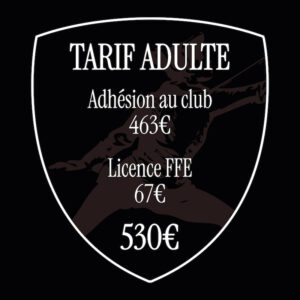 TARIF ADULTE