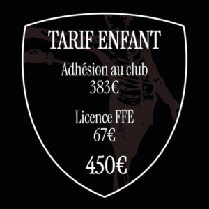 TARIF ENFANT